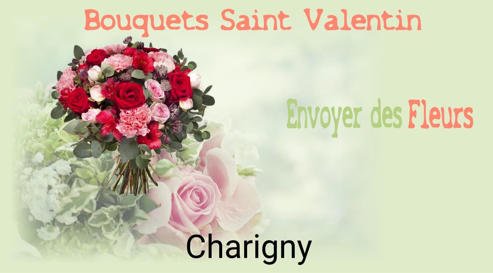 Roses de Saint-Valentin livrées à Charigny